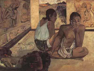 Paul Gauguin Le Repos (mk07) France oil painting art